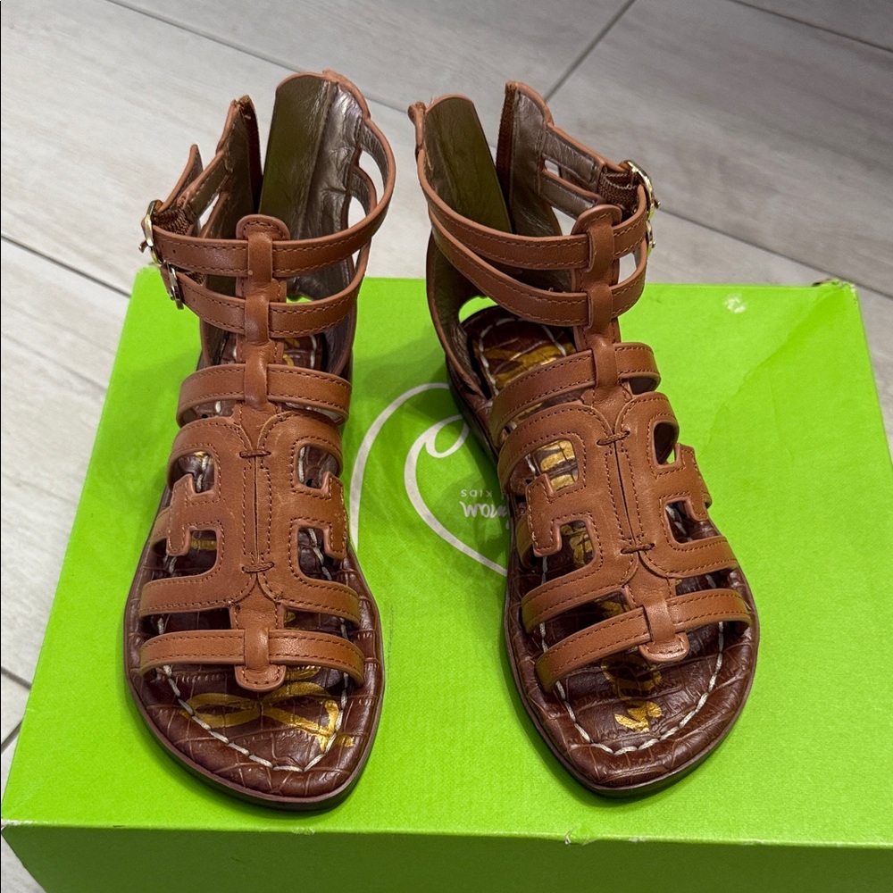 Sam Edelman Tan Gladiator Sandals